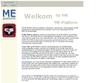 Tablet Screenshot of me-platform.vuurwerk.nl